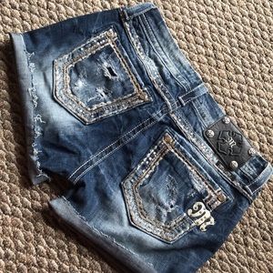 Miss Me Cut Off Shorts